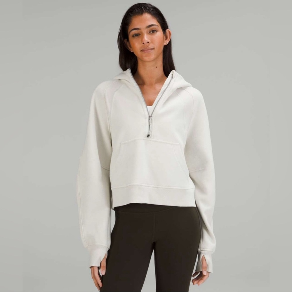 Lululemon Bone Color Women's Scuba Hoodie Size XS/S